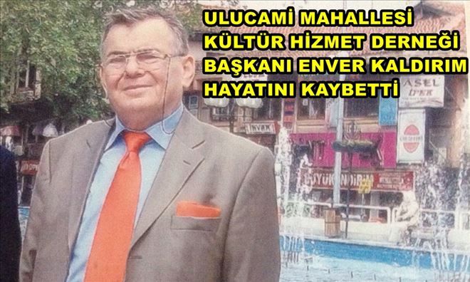 Ulucami Dernek Başkanı Hayatını Kaybetti