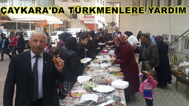 Türkmenlere Yardım  Kermesi Düzenlendi