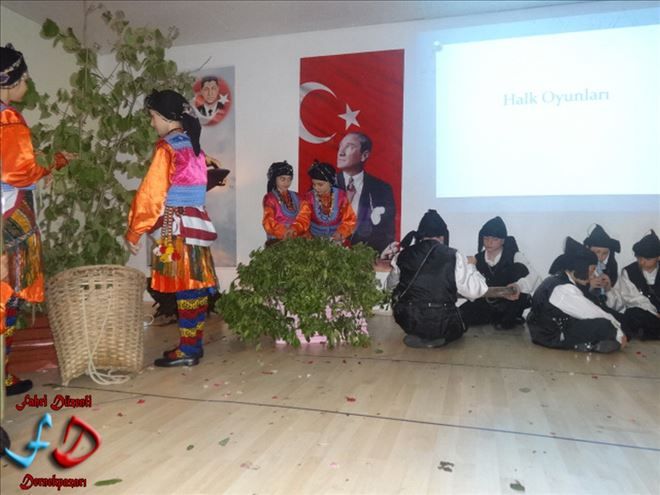 Atatürk Ortaokulundan Yıl Sonu Etkinliği