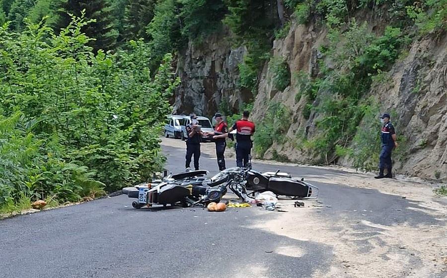 Köseli Mahallesinde Ölümlü Motorsiklet Kazası