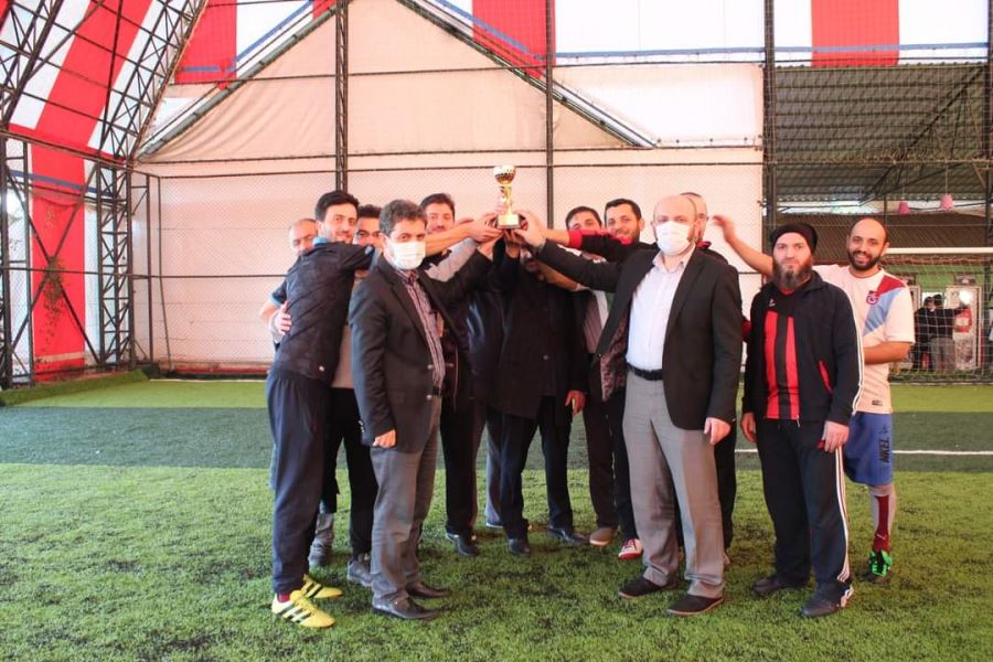 Çaykara Müftülüğü Halı Saha Futbol Turnuvasında Trabzon Üçüncüsü