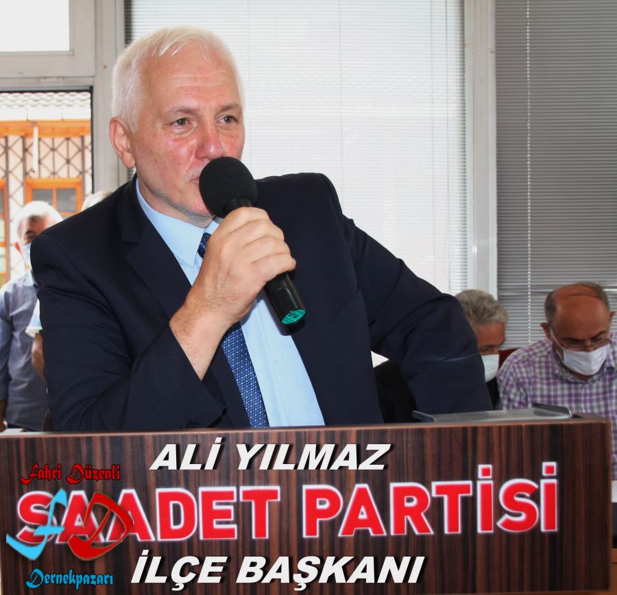 Saadet Partisi Dernekpazarı’nda Ali Yılmaz ile devam dedi