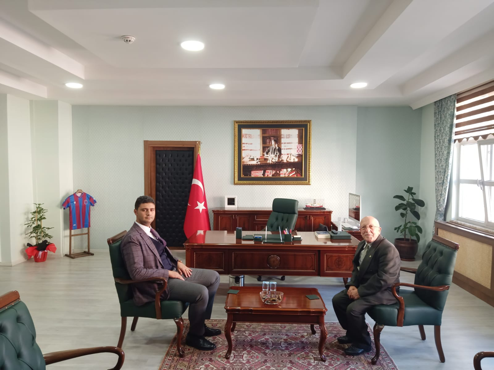 Trabzon Basınından Kaymakam Erbek’e Ziyaret