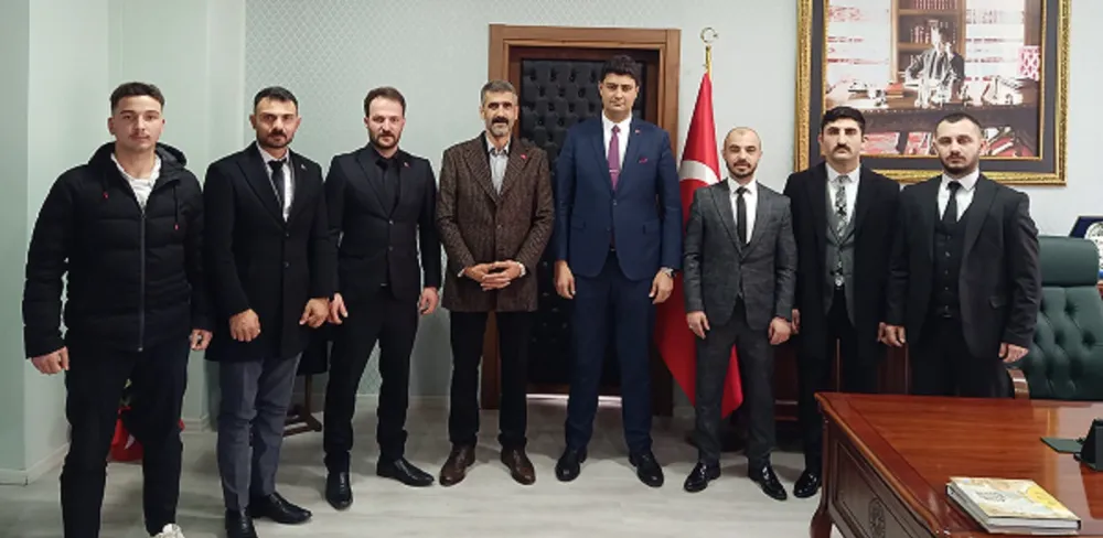 Ülkü Ocakları Trabzon İl Başkanlığı ve MHP Teşkilatından Kaymakam  Erbek