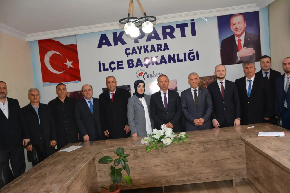  AK Parti Çaykara Belediyesi Meclis Adayları Resmi Olarak Açıklandı