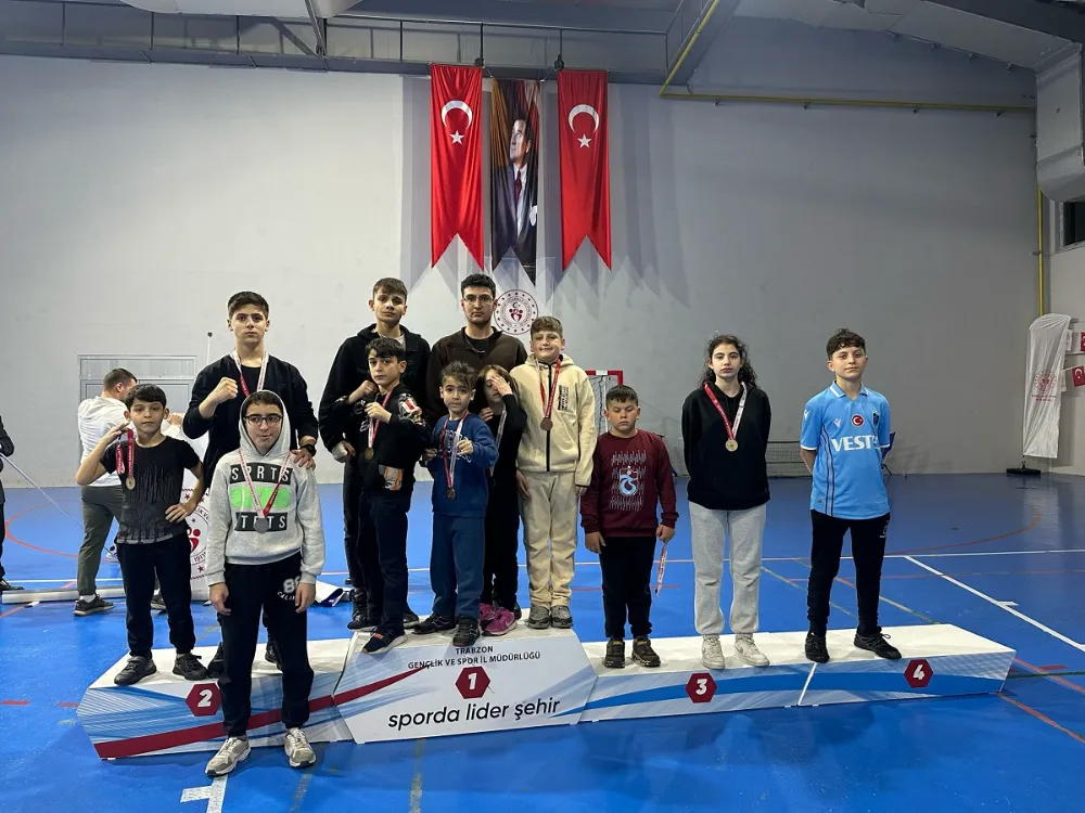 Çaykara Kung Fu Ekibinden Trabzon Finallerinde Madalya Yağmuru