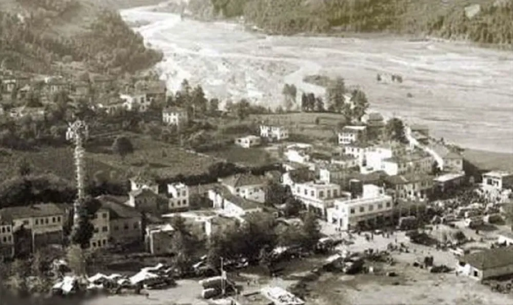 1929 Sel Felaketi,Of ve Çaykara 