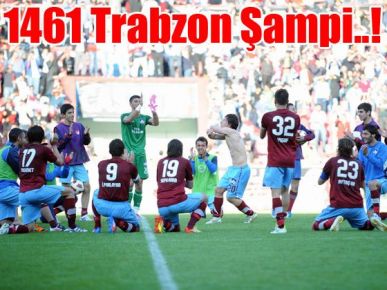 1461 Trabzon liderliğe yükseldi