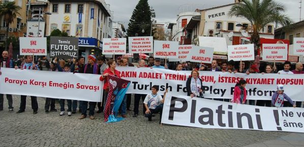 Antalya`da Temiz Futbol Yürüyüşü