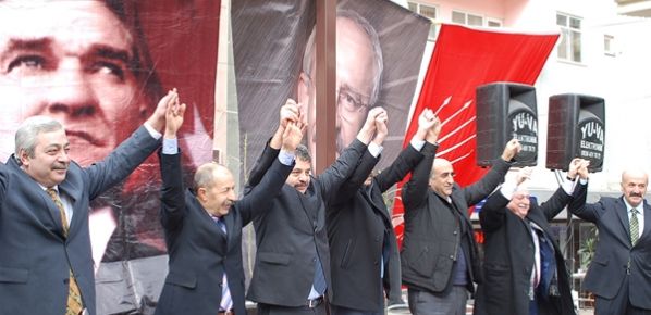 Çaykara`da CHP Gövde Gösterisi Yaptı