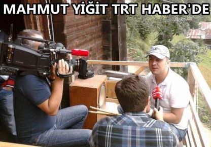 Çaykara`lı Genç Eğitimci Mahmut Yiğit TRT haberde