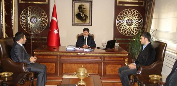 M.Muhsin Aksoy`dan Trabzon Valisine Ziyaret