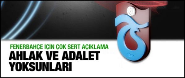 Trabzonspor`dan Sert Açıklama