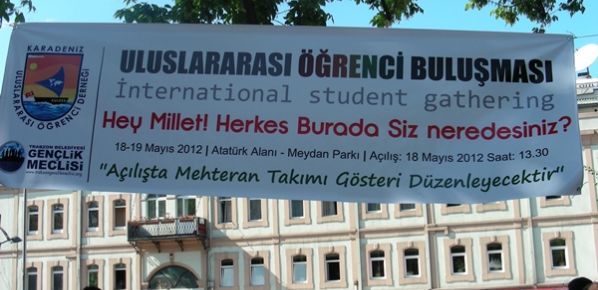 Uluslararası Öğrenciler Trabzon`da buluştu