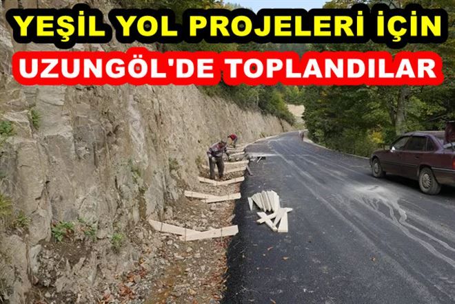 Çaykara´daki Yeşil Yol Projeleri