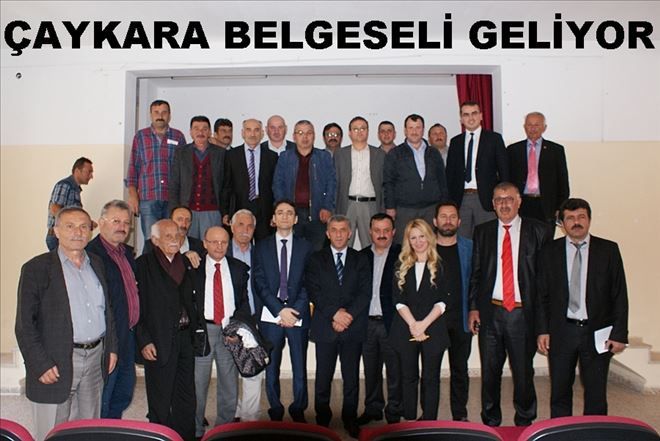 Çaykara Belgeseli Tanıtım toplantısı Yapıldı