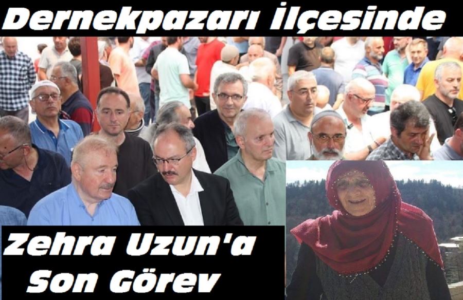 Dernekpazarı İlçesinde Zehra Uzun