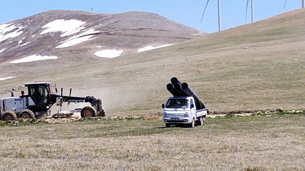 Turizm Merkezi Uzungöl Bayburt Yolu Altyapı Çalışmaları Devam Ediyor