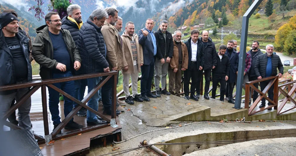 Trabzon Ticaret ve Sanayi Odası Uzungöl Esnafı İle Buluştu.