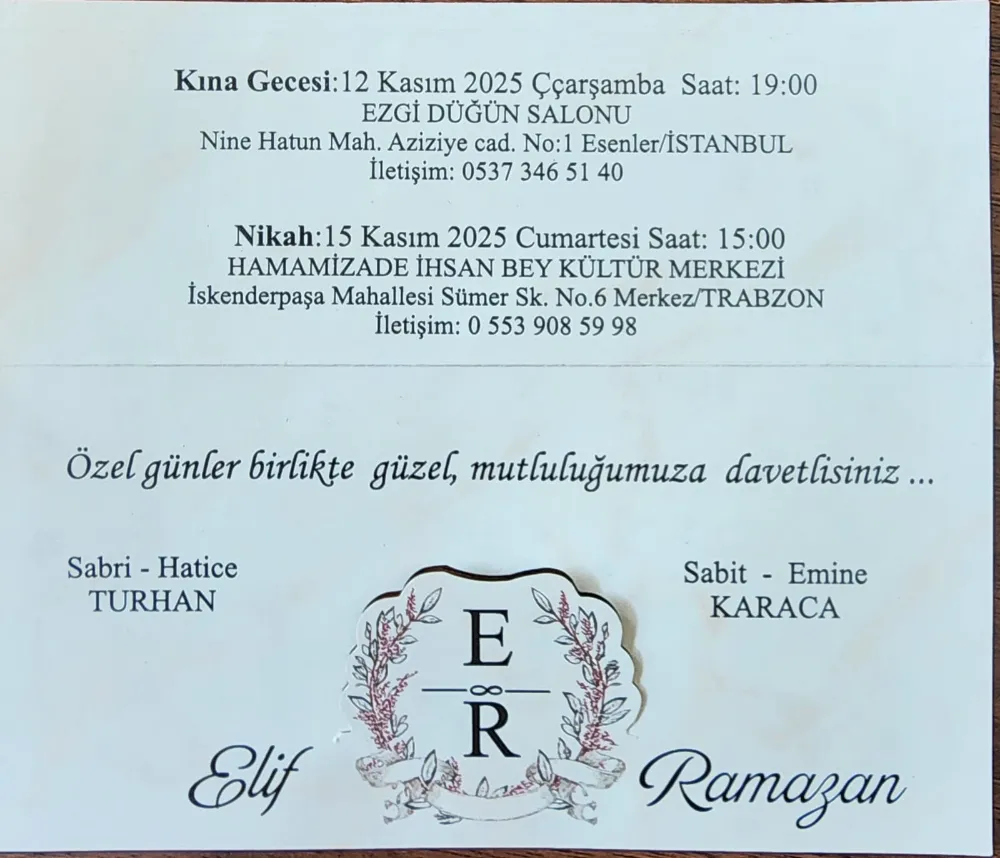 Elif İle Ramazan