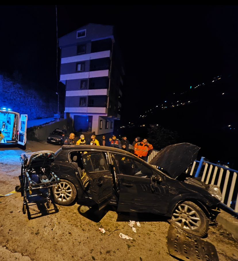 Çaykara İlçesinde Ölümlü Trafik Kazası