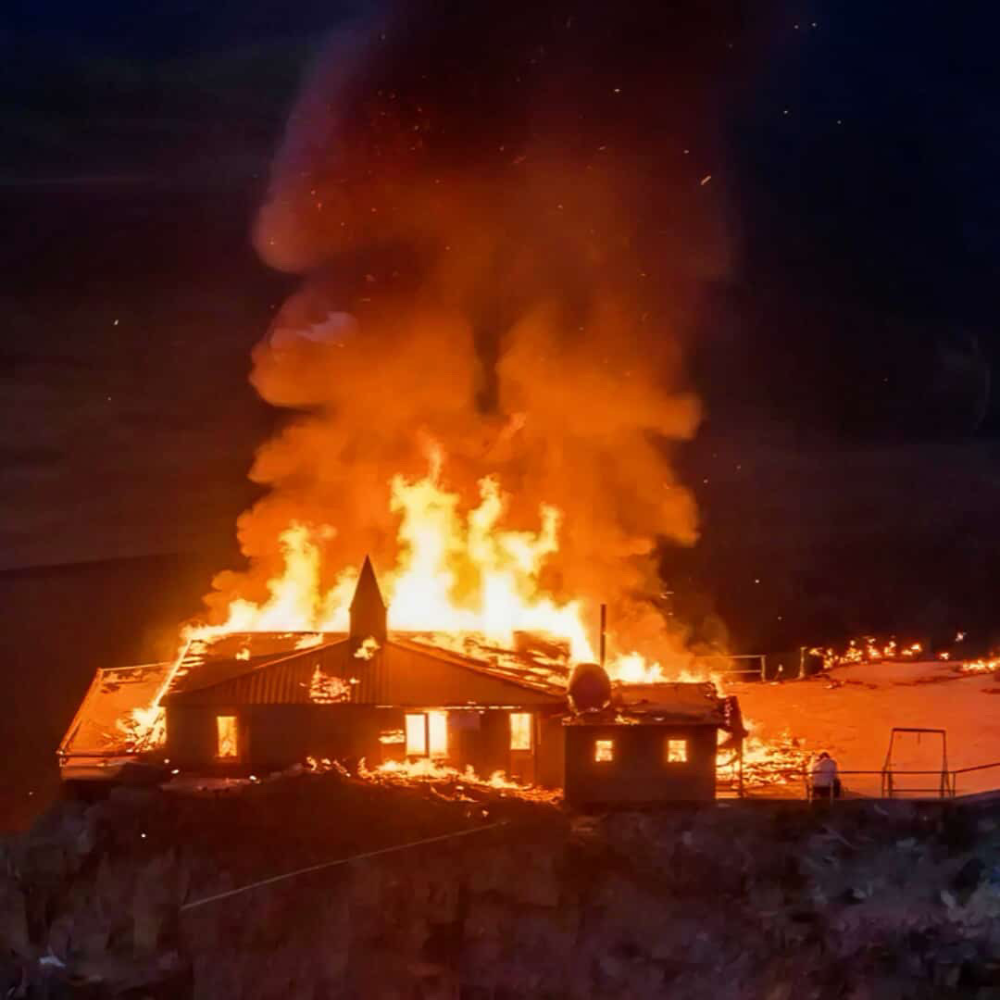 Kırklar Mescidi Küle Döndü