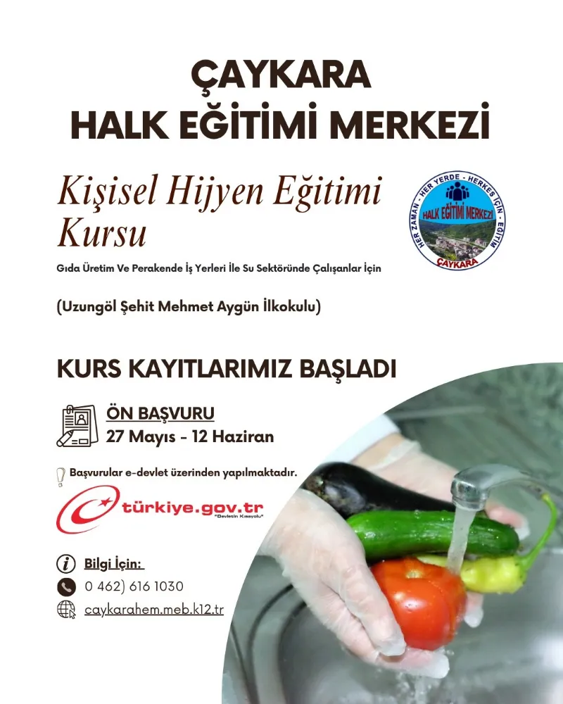 Çaykara Halk Eğitimden Turizm Merkezi Uzungöl