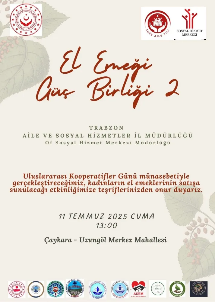 Of Sosyal Hizmetler İlçe Müdürlüğünden Turizm Merkezi Uzungöl