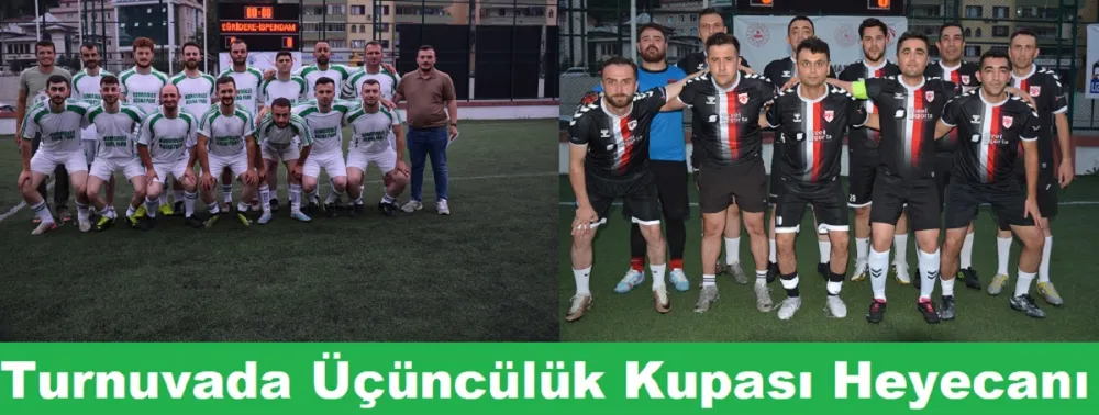 Turnuvada Üçüncülük Kupası Heyecanı