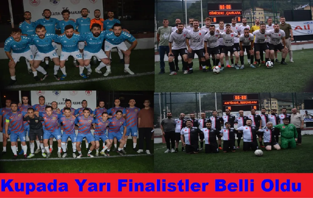 Kaymakamlık Kupasında Yarı Finalistler Belli Oldu