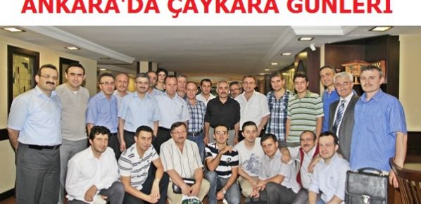Ankara`daki Çaykara`lılar İftar sofrasında buluştu  
