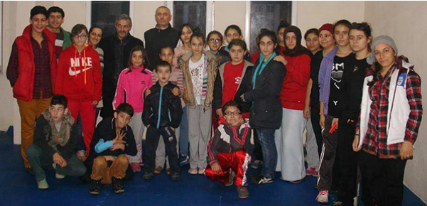 Çaykara`da Kick Boks Kursu!