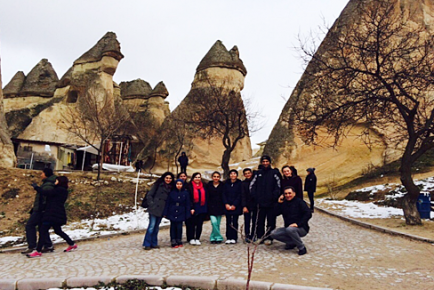  Çaykaralı Öğrenciler Nevşehir`i Gezdi