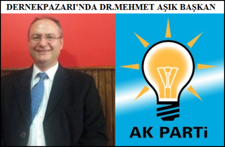  Dernekpazarı?nda Mehmet Aşık Başkan