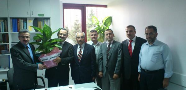 Hemşerimiz Ahmet Dilek yeni görevine başladı