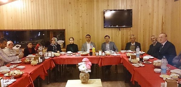 Kaymakam Üçgül Şehit Aileleri ile iftar açtı 