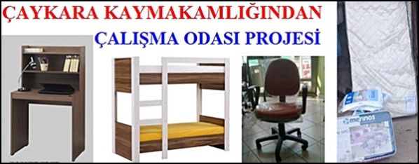 Kaymakamlıktan Çalışma Odası Projesi