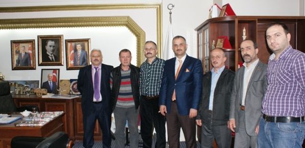  Of-Çay-Der Yönetimi Başkan Murat Saral?ı Ziyaret Etti  